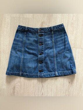 Abercrombie & Fitch Jean Skirt